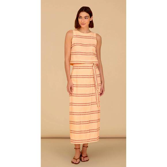 OLIVIA BY LIVRO Dresses & Skirts - NEW OLIVIA BY LIVRO leigh wrap skirt in spanish stripes